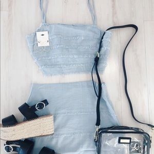 Wild Honey powder blue set